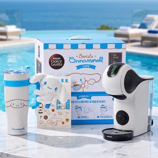 돌체구스토 커피머신 지니오 S 터치 화이트