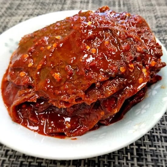 바다랑 단풍콩잎, 삭힌, 경상도식, 양념, 800g, 1개