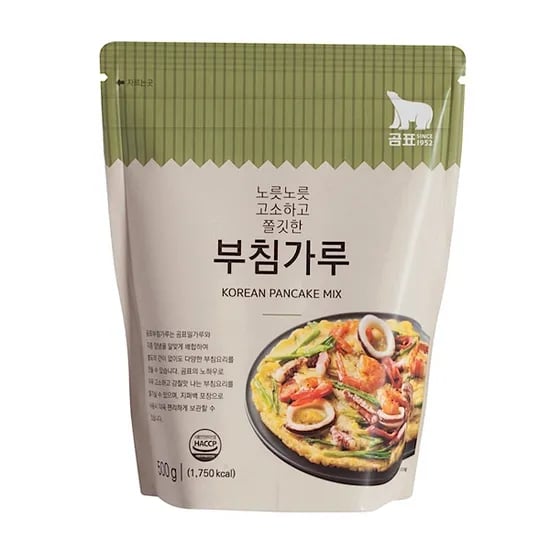 곰표 부침가루, 500g, 4개
