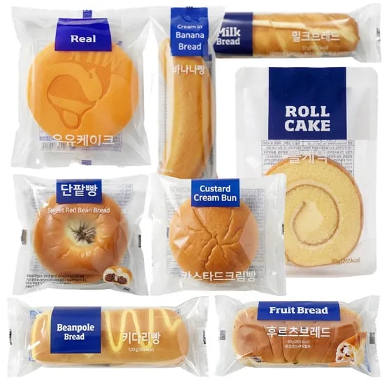 8종 빵모음, 1세트