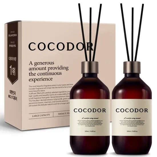 코코도르 프리미엄 디퓨저, 숲속새벽공기, 500ml, 2개