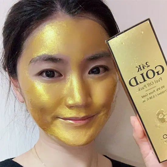 앙쥬 프로페셔날 24k 골드 필오프팩, 100ml, 2개