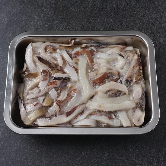 오징어 슬라이스, 냉동, 1kg, 2개