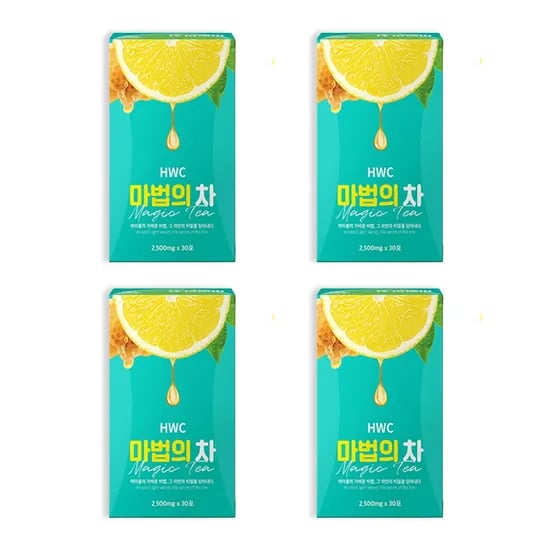 유유헬스케어 HWC 마법의 차 2.5g 30포 4개 29,900원