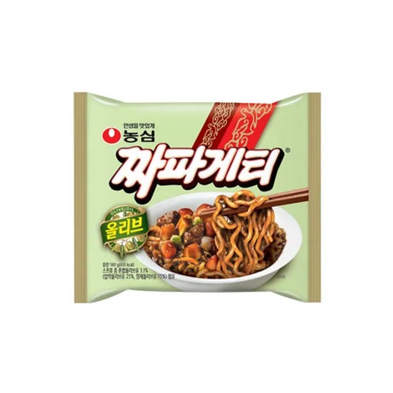 농심 짜파게티 올리브, 140g, 10개