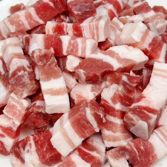 파파네정육점 한입 삼겹살, 500g, 2개