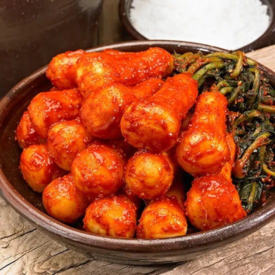 다홍 알타리 총각김치, 5kg, 1박스