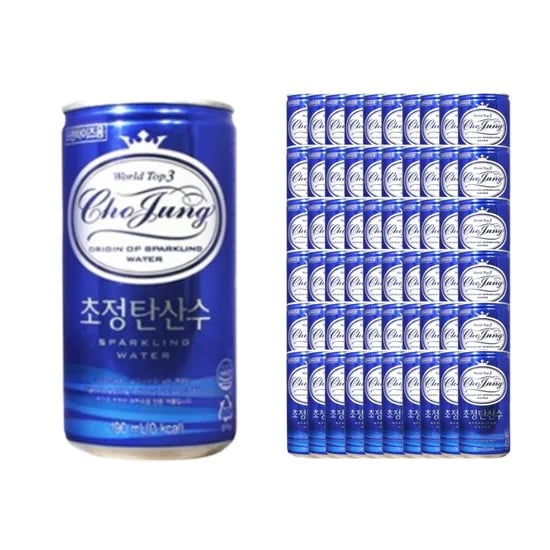 일화 초정 탄산수 플레인, 190ml, 60개