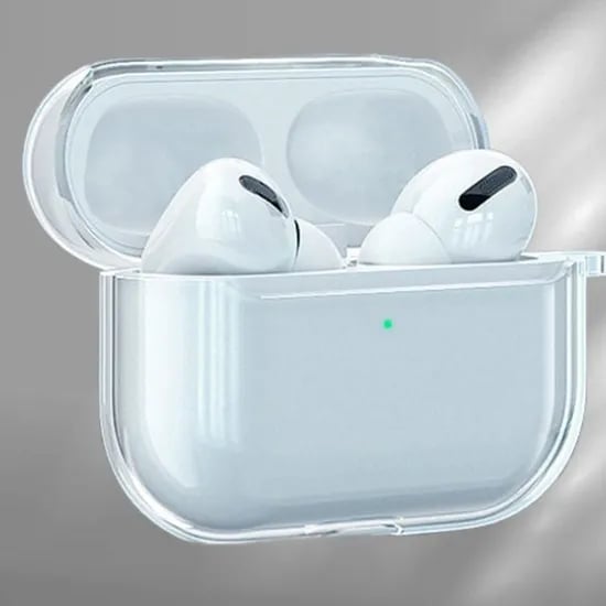 RizPick 투명 풀커버 TPU 에어팟 케이스 AirPods 4, 1개