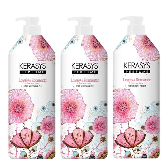 케라시스 퍼퓸 린스 러블리 앤 로맨틱, 980ml, 3개