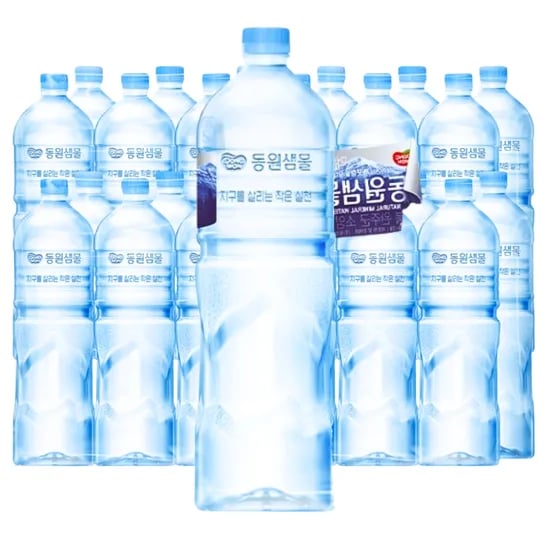 동원샘물 생수, 라벨랜덤, 2L, 6개