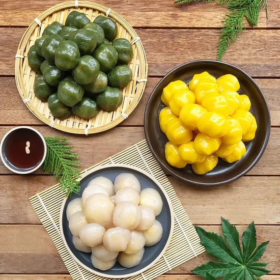 강원도 땅콩이네 감자떡, 1kg, 1봉 + 호박 감자떡, 1kg, 1봉 + 쑥 감자떡, 1kg, 1봉