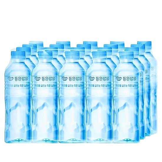 동원샘물 생수, 라벨랜덤, 500ml, 20병