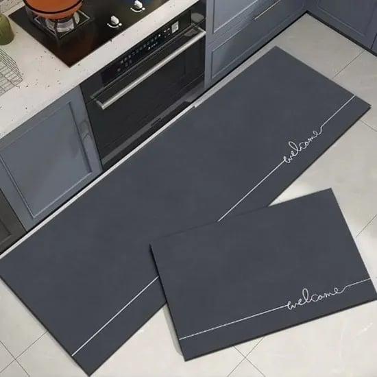 이즈홈 규조토 발매트 세트, 웰컴, 160x50cm + 80x50cm, 1세트