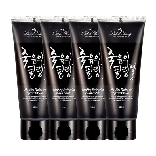 라벨영 쇼킹 죽음의 필링젤 120ml 4개