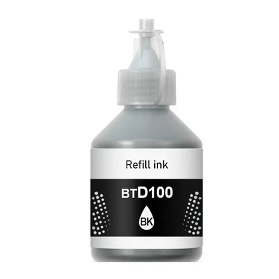 브라더 BTD100 호환용 무한잉크, DCP-T730DW/T536DW/T436W/T236/T830DW/MFC-T930DW/T935DW, 검정, 1개
