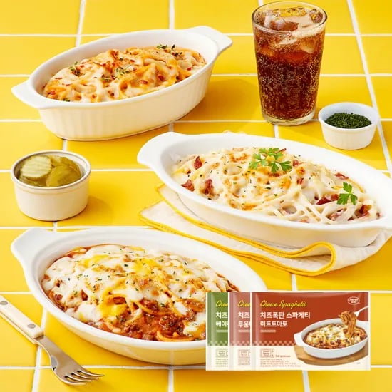 페이보잇 치즈폭탄 스파게티 3종 세트 340g 6팩 29,900원