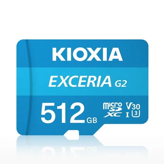 키오시아 EXCERIA 엑세리아 마이크로 SD 카드, 512GB, 1개