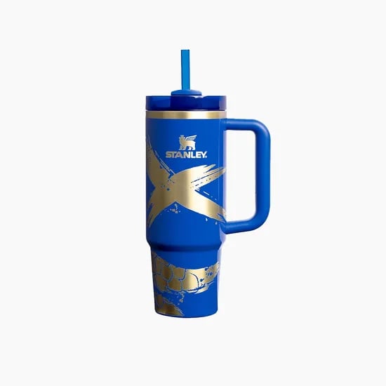 스탠리 퀜처 H2.0 플로우스테이트 텀블러 뱀의 해 에디션, 블루, 887ml, 1개