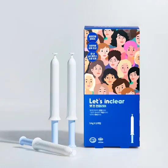 렛츠 인클리어 질세정기, 3.4g, 12개