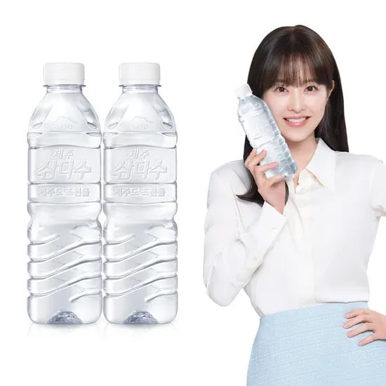 제주 삼다수, 무라벨, 500ml, 40개