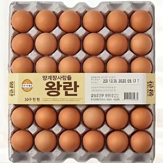 양계장사람들 무항생제 왕란, 68g이상, 30구, 1개