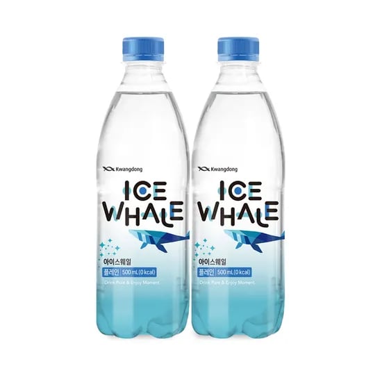 아이스웨일, 플레인맛, 500ml, 20개