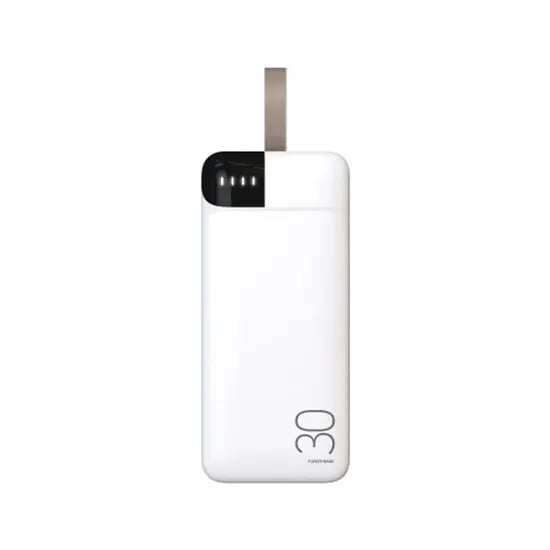 엑티몬 보조배터리 30000mAh C타입 USB 2포트 동시 출력, 단일색상