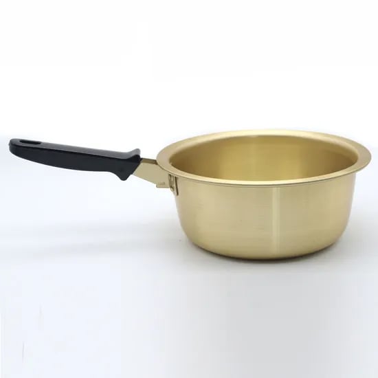 국산 황냄비 편수 노란 양은 라면 냄비 업소용 뚜껑미포함 14cm 1개 6,250원