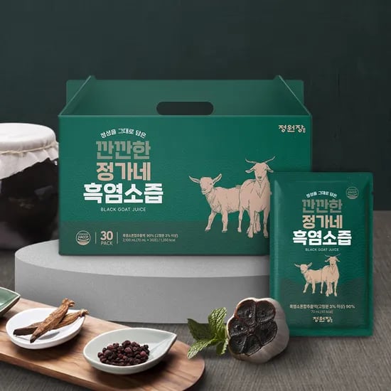 정원장 깐깐한 정가네 흑염소즙, 70ml, 30포, 3박스