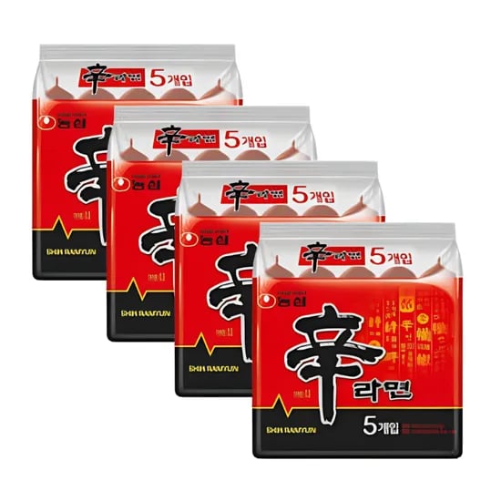 농심 신라면, 120g, 20개