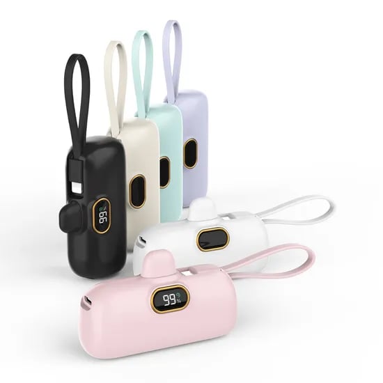 뉴클 22.5W 도킹 보조배터리, 5000mAh, NCPB-5KPD-13-LGC, C타입, 민트, 1개