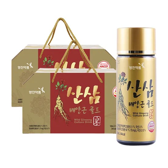 보고신약 영진 산삼배양근골드 선물용세트, 100ml, 20병