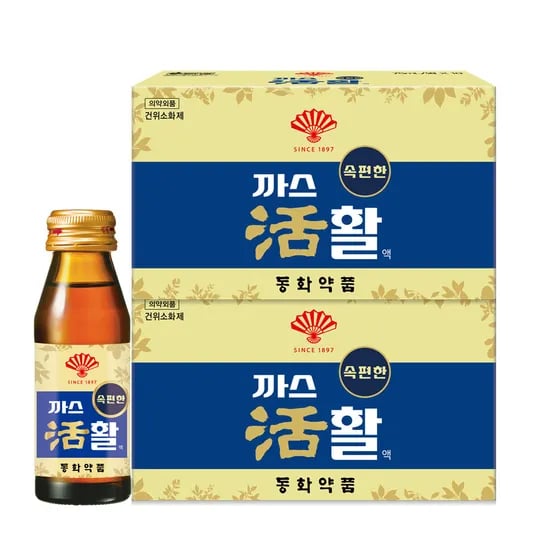 부채표 까스활액, 75ml, 20개