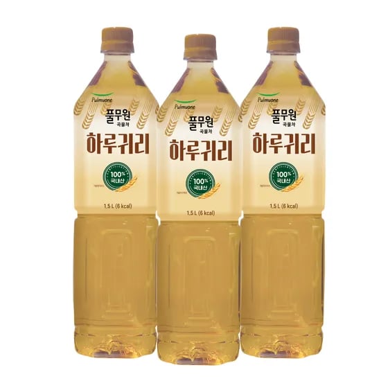 풀무원 하루귀리 곡물차, 1.5L, 12병