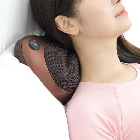 한일의료기 롤링 볼 베개형 마사지기 HL-WA1000, 브라운, 1개