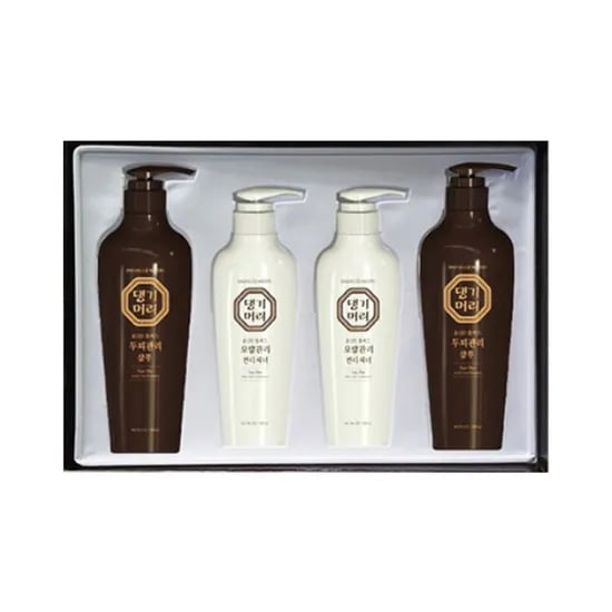 댕기머리 윤 플러스 4종 선물세트 A호, 샴푸 500ml 2개 + 컨디셔너 300ml 2개, 1세트