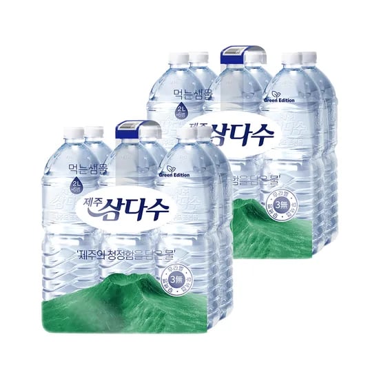 제주 삼다수, 라벨랜덤, 2L, 24개