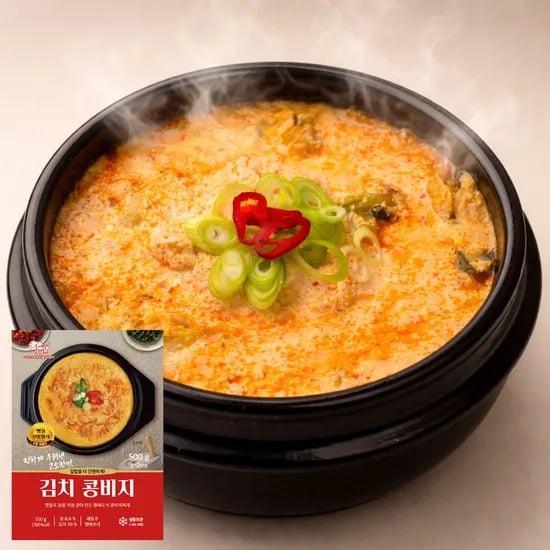 고향식품 김치 콩비지 찌개, 500g, 10개