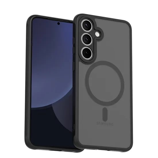 별다섯 매트 맥세이프 케이스, 블랙, 갤럭시S25플러스