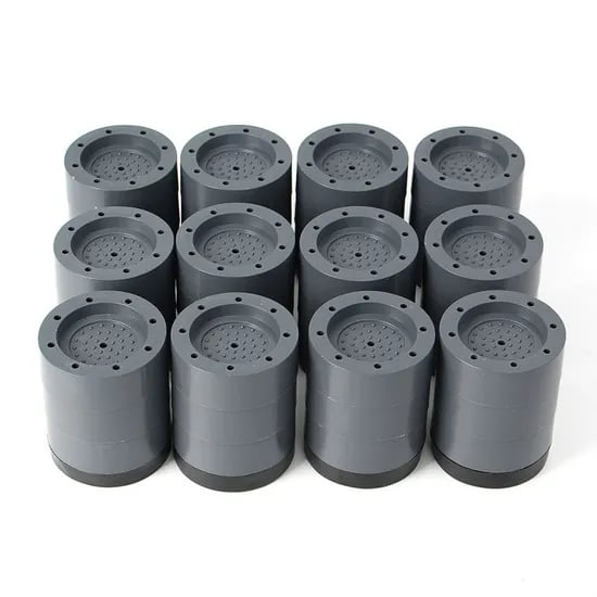 게더릭 소음방지 높이조절 세탁기 받침대, 12p, 2단, 1개