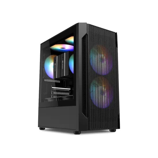 아싸컴 게임 방송용 RTX5060Ti i5-14400F 고성능 게이밍 PC, 블랙, 1TB, 32GB, Free DOS