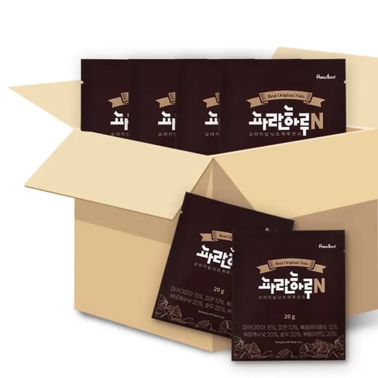 파란하루N 하루견과, 실속형, 1000g, 50봉, 1박스