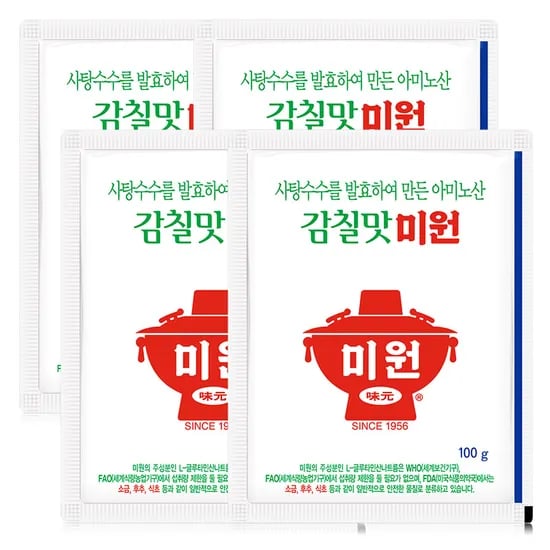 미원 감칠맛 조미료, 100g, 4개