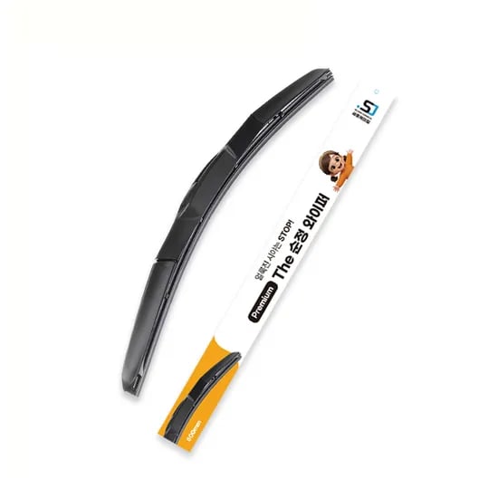 The순정 발수코팅 실리콘 저소음 하이브리드형 와이퍼, 600mm+350mm, 2개입