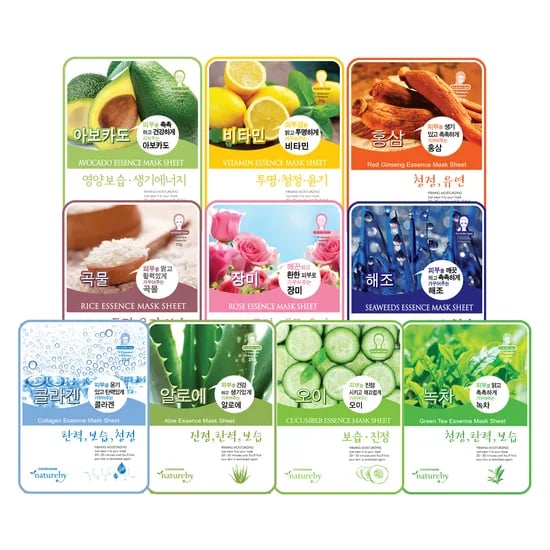 네이처바이 에센스 마스크팩 혼합 B타입 100개입 20,900원