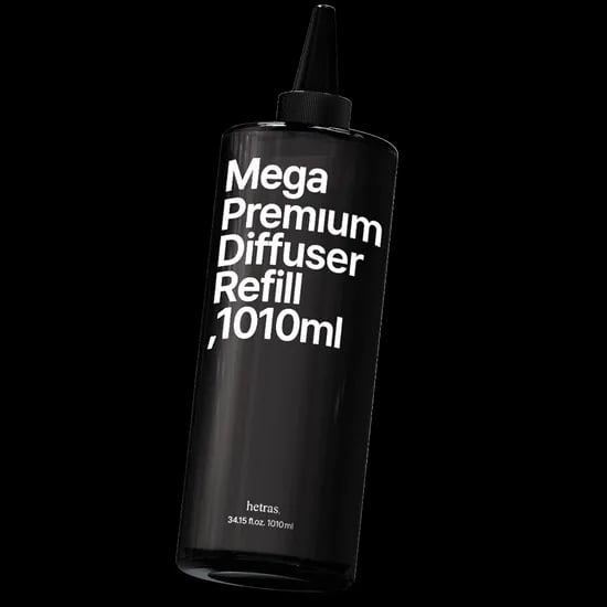 헤트라스 메가 프리미엄 대용량 디퓨저 리필, 호텔우드, 1010ml, 1개