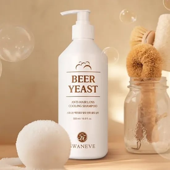 스와니브 맥주효모 탈모 완화 쿨링 샴푸, 500ml, 1개