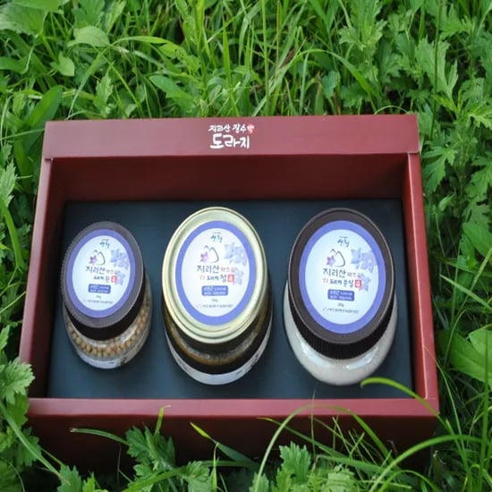 지리산 6년 장수 약도라지 도라지선물세트, 도라지청 500g + 도라지가루 150g + 도라지환 150g, 1세트