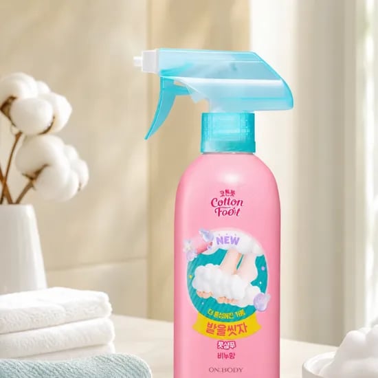 온더바디 코튼풋 발을씻자 풋샴푸 비누, 510ml, 3개